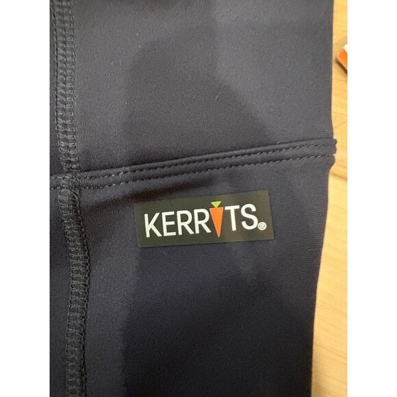 Kerrits Women's Full Seat Riding Tights Size S Navy Blue Grip Pockets Pattern An - Picture 6 of 12
